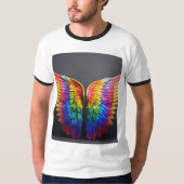 Regenboogstraling T - shirts (Voorkant)