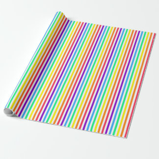 Regenboogstreep 13 cadeaupapier