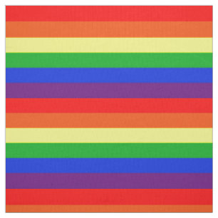 Regenboogstreep Stof