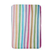 Regenboogstrepen Badmat (Voorkant Verticaal)