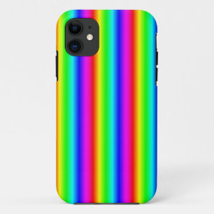 regenboogstrepen, deksel van telefoonbehuizing iPhone 11 hoesje