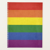 Regenboogstrepen Planner (Voorkant)