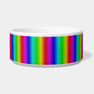 regenboogstrepen voerbakje
