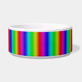 regenboogstrepen voerbakje