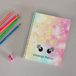 Regenboogstrijder met hart | Monogrammen Notitieboek
