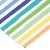 regenboogstripe keuken tafelkleed (Gekanteld)