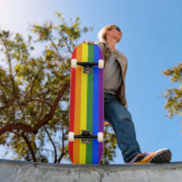 Regenboogstripes LGBT Gay Pride Skateboard