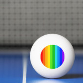 Regenboogstrips #2 pingpongballen (Net)