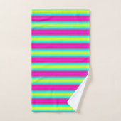 Regenboogstrips Bad Handdoek (Handdoek)