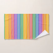 Regenboogstrips Bad Handdoek (Handdoek)