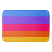 Regenboogstrips Badmat (Voorkant)