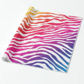 Regenboogstrips Cadeaupapier (Uitgerold)