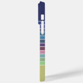 Regenboogstrips Case-Mate iPhone Case (Achterkant / Links)