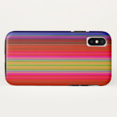 Regenboogstrips Case-Mate iPhone Case (Achterkant (horizontaal))