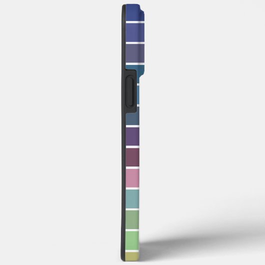 Regenboogstrips Case-Mate iPhone Case (Achterkant / Rechts)