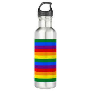 Regenboogstrips Gay Pride Design Water Fles