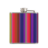 Regenboogstrips Heupfles (Achterkant)