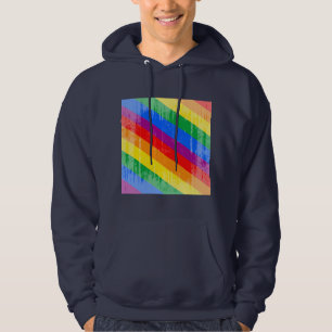 regenboogstrips hoodie