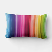 Regenboogstrips Kussen (Achterkant)