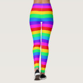 Regenboogstrips Leggings (Achterkant)