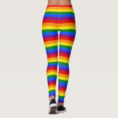 Regenboogstrips Leggings (Achterkant)