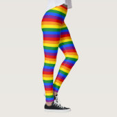 Regenboogstrips Leggings (Rechts)