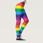 Regenboogstrips Leggings (Rechts)