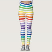 regenboogstrips leggings (Voorkant)