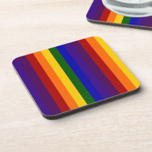 Regenboogstrips Onderzetter