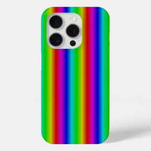 Regenboogstrips - Patroon iPhone 15 Pro Case