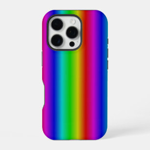 Regenboogstrips - Patroon iPhone 16 Pro Hoesje