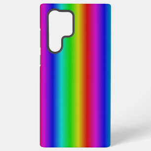 Regenboogstrips - Patroon Samsung Galaxy Hoesje
