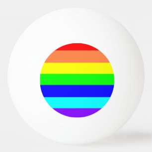 Regenboogstrips Pingpongballen
