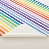  regenboogstrips sherpa deken (3/4)