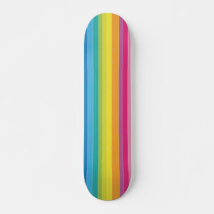 Regenboogstrips Skateboard