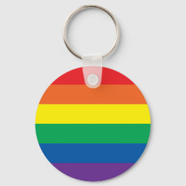 Regenboogstrips Sleutelhanger