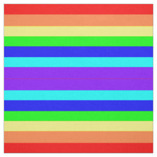 Regenboogstrips Stof
