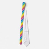 Regenboogstrips Stropdas (Achterkant)