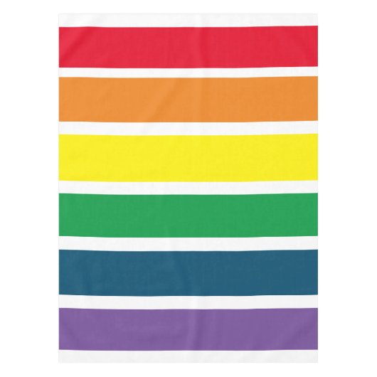 Regenboogstrips Tafelkleed (Voorkant)