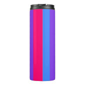 Regenboogstrips Thermosbeker (Achterkant)