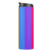Regenboogstrips Thermosbeker (Geroteerd rechts)
