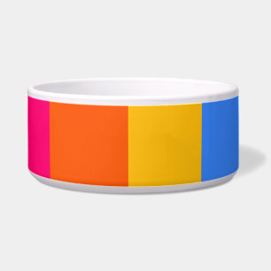 Regenboogstrips Voerbakje