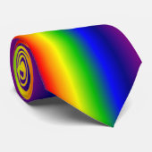 RegenboogStropdas Stropdas (Opgerold)