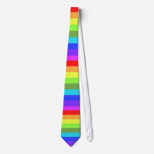 Regenboogstropdas Stropdas (Voorkant)