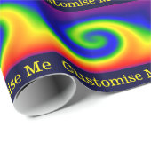 RegenboogSurf Cadeaupapier (Rol Hoek)