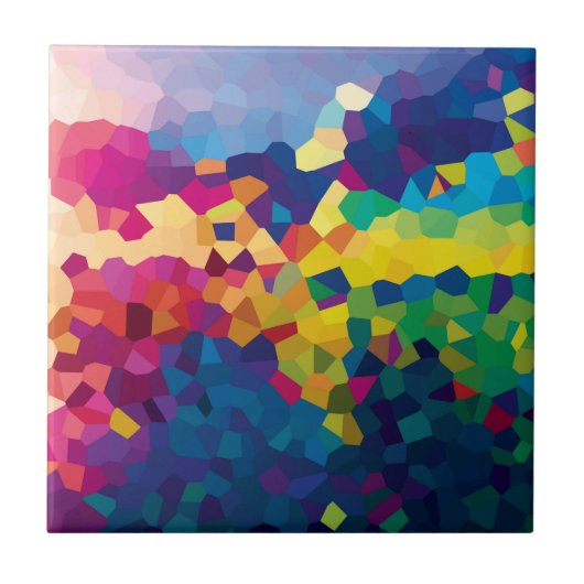 Regenboogtegels Tegeltje (Voorkant)