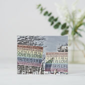 Regenboogteken Briefkaart (Staand voorkant)