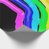 Regenboogtekening Cadeaupapier (Hoek)