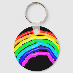 Regenboogtekening Sleutelhanger