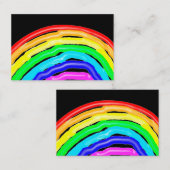Regenboogtekening Visitekaartje (Voorkant / Achterkant)